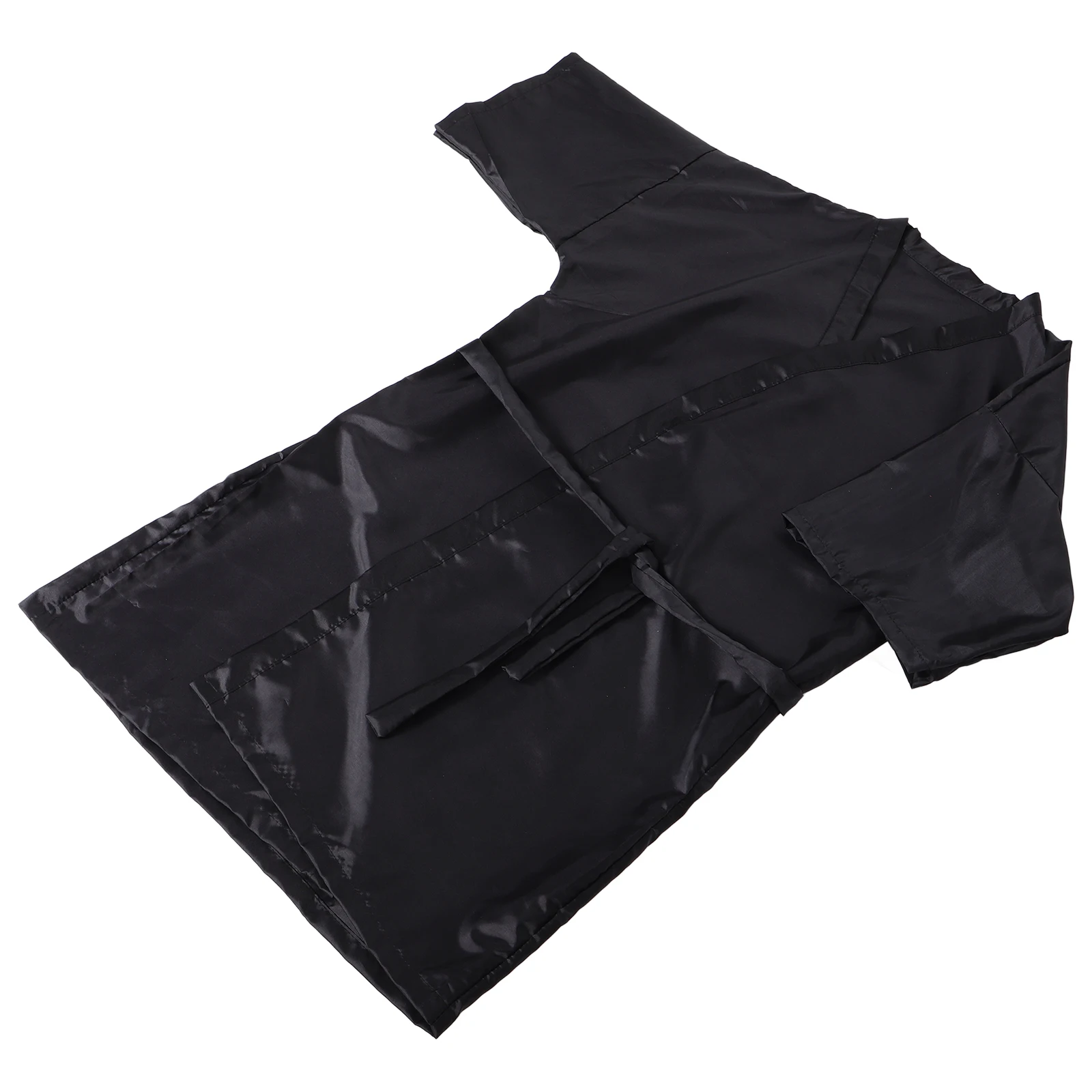 

1PC Robe Salon Client Gowns Sleeve Women Hairdresser Adjustable Cape Stylish Loose Fit Beauty Parlor