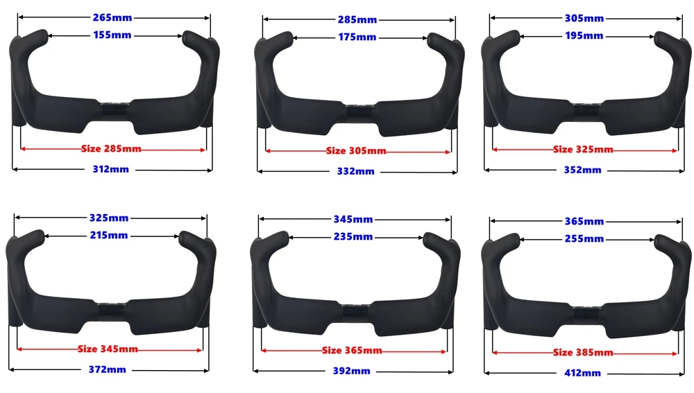 BIKEDOC TB26 Bunch Bar Carbon Griff Drop Bar Glänzend Matt Sprint Track TT Rennen Lenker Aero Bunchba 31,8 MM UCI – Detail 3
