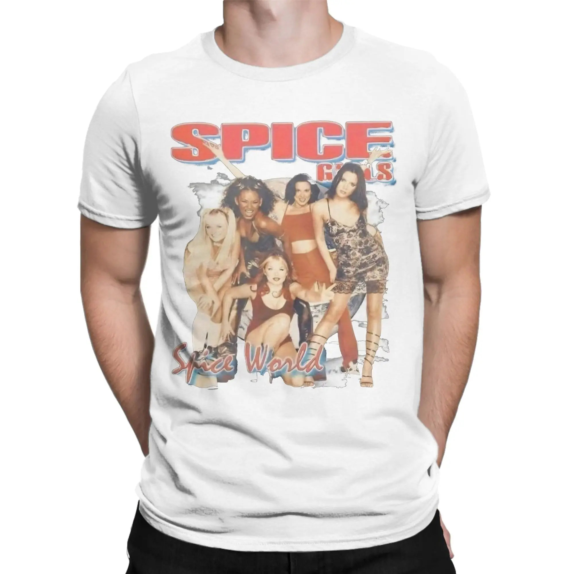 Spice Girls Tee Shirt for Men Women Graphic Print T Shirts  100% Cotton Clothing