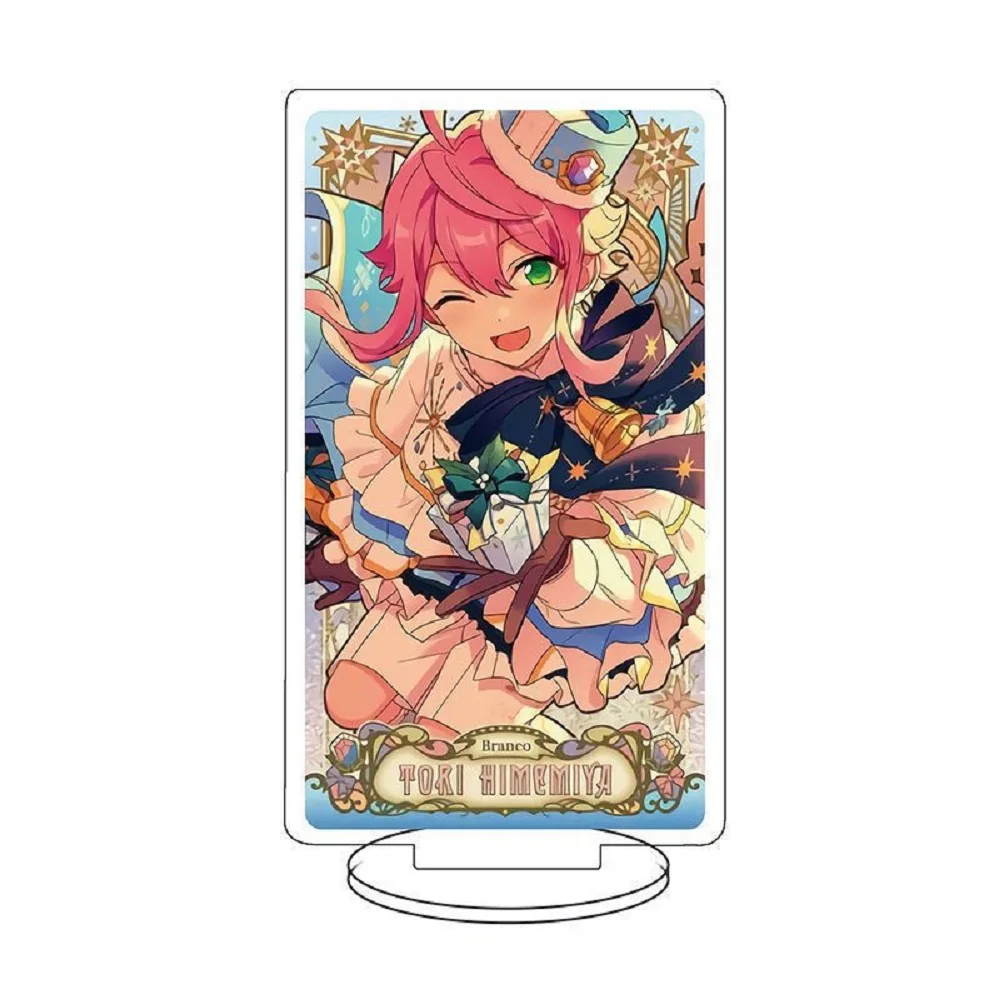 Ensemble Stars chain Men Shino Hajime Chain Women Tori Himemiya Plate Desk Decor Standing Collection Ornament Accesorios