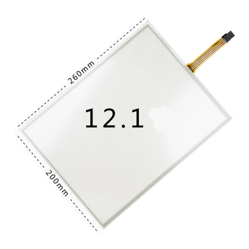 

12inch 12.1inch Touch Screen 4wire Resistive Industrial Control Digitizer 260X200MM