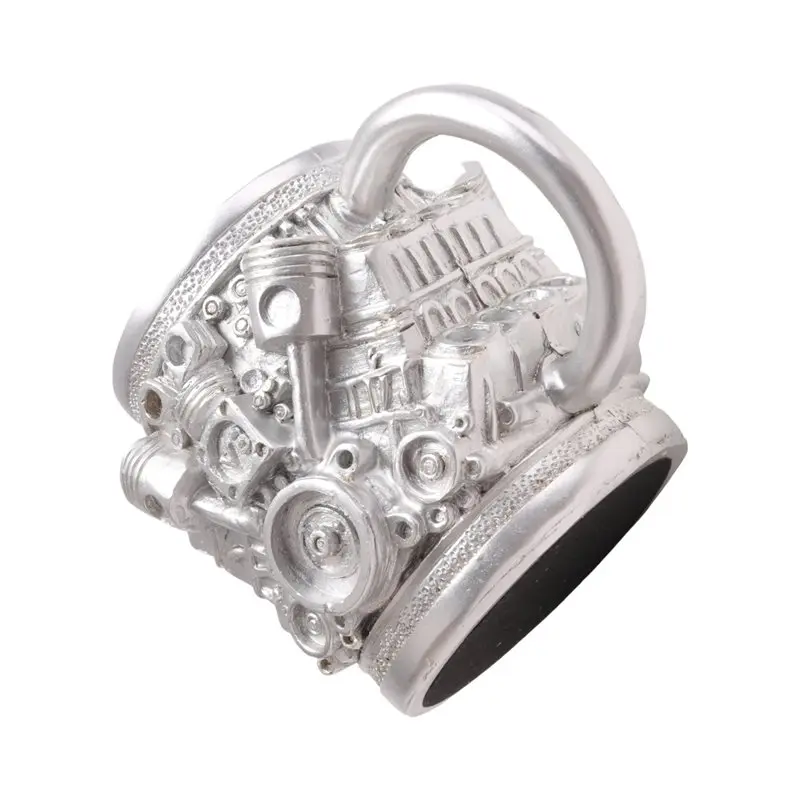 

ABAG V8 Engines Stainless Steel Coffee Mug, Insulated Handle For Car Engine Coffee Cup For Car Lovers Gift