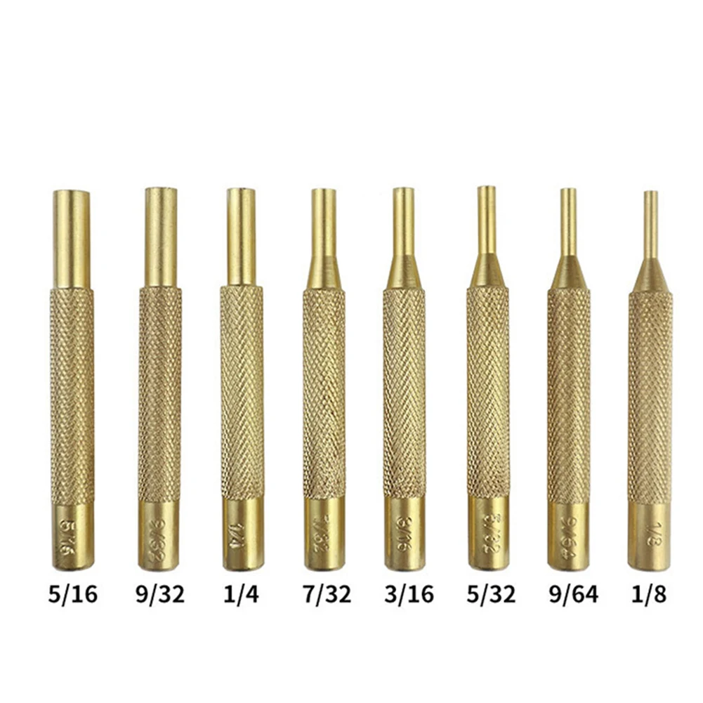 9,2 x 5,9 x 1,8 inch rolpin punch set complete punch set voor hobbyisten gereedschap hamer set afneembare hamerkoppen