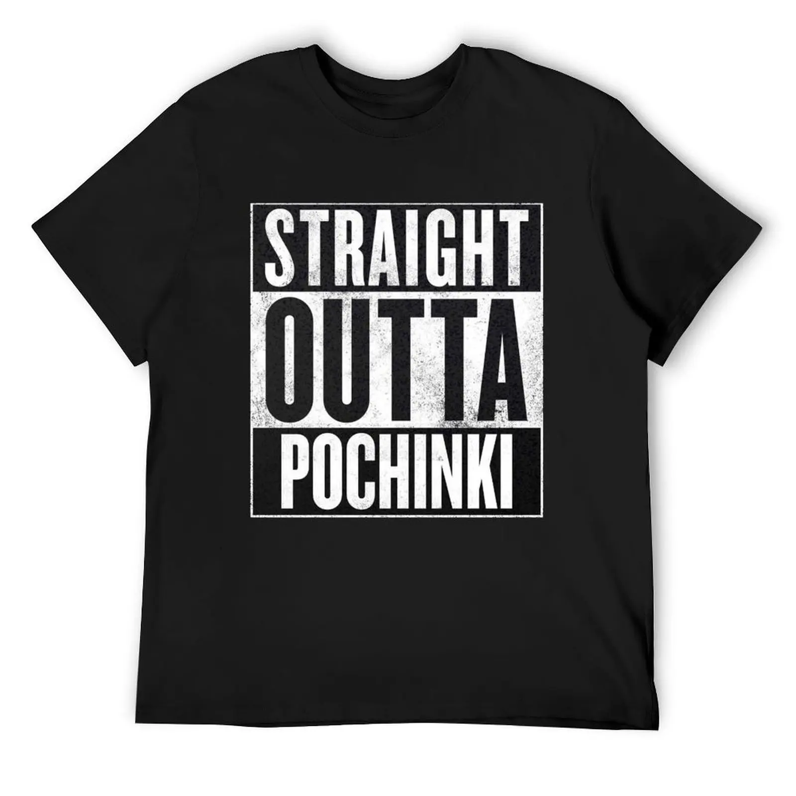 Футболка PUBG Straight Outta Pochinki, новые подарки и футболки, забавные футболки, футболка с аниме, большие и высокие футболки для мужчин