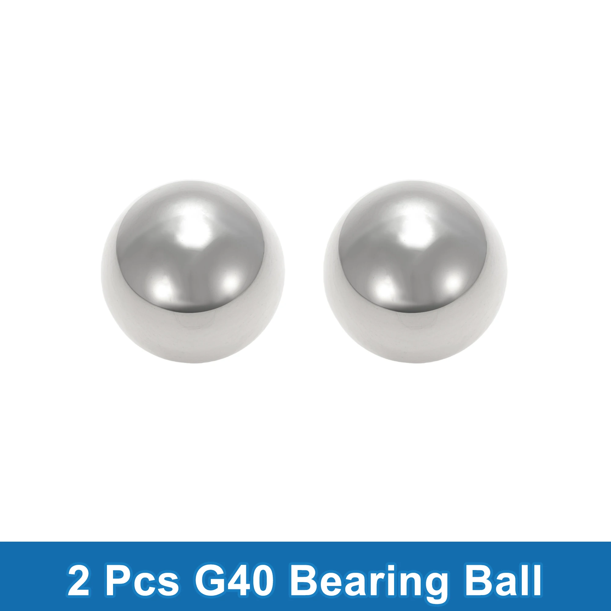 

X Autohaux 39,0 мм подшипник шарикоподшипник сталь G40 прецизионный шарик серебристого тона 2 шт.