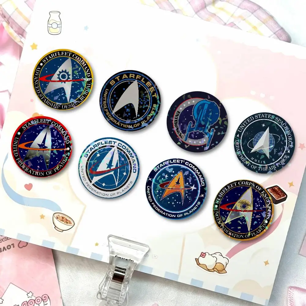 TV S-Star T-Trek Cool 4 pcs Set Suitable For Backpacks Clothing Decorations Game Players Collectibles And Gifts
