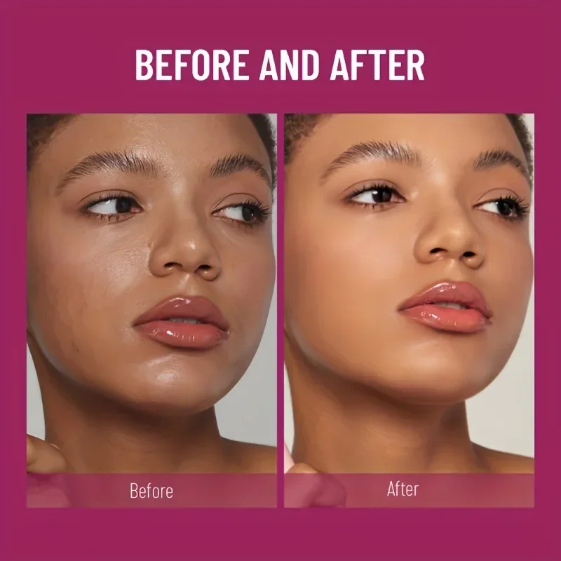 Neuer Schwammkopf-Concealer für Augenringe, Sommersprossen, Akne, Pigmentierung und Hautunreinheiten, langanhaltende, feuchtigkeitsspendende flüssige Grundierung