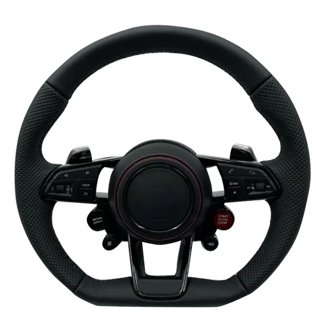 

High Quality Customized Sport Steering Wheel Up Grade Leather Steering Wheels Car Accessories custom steering wheels