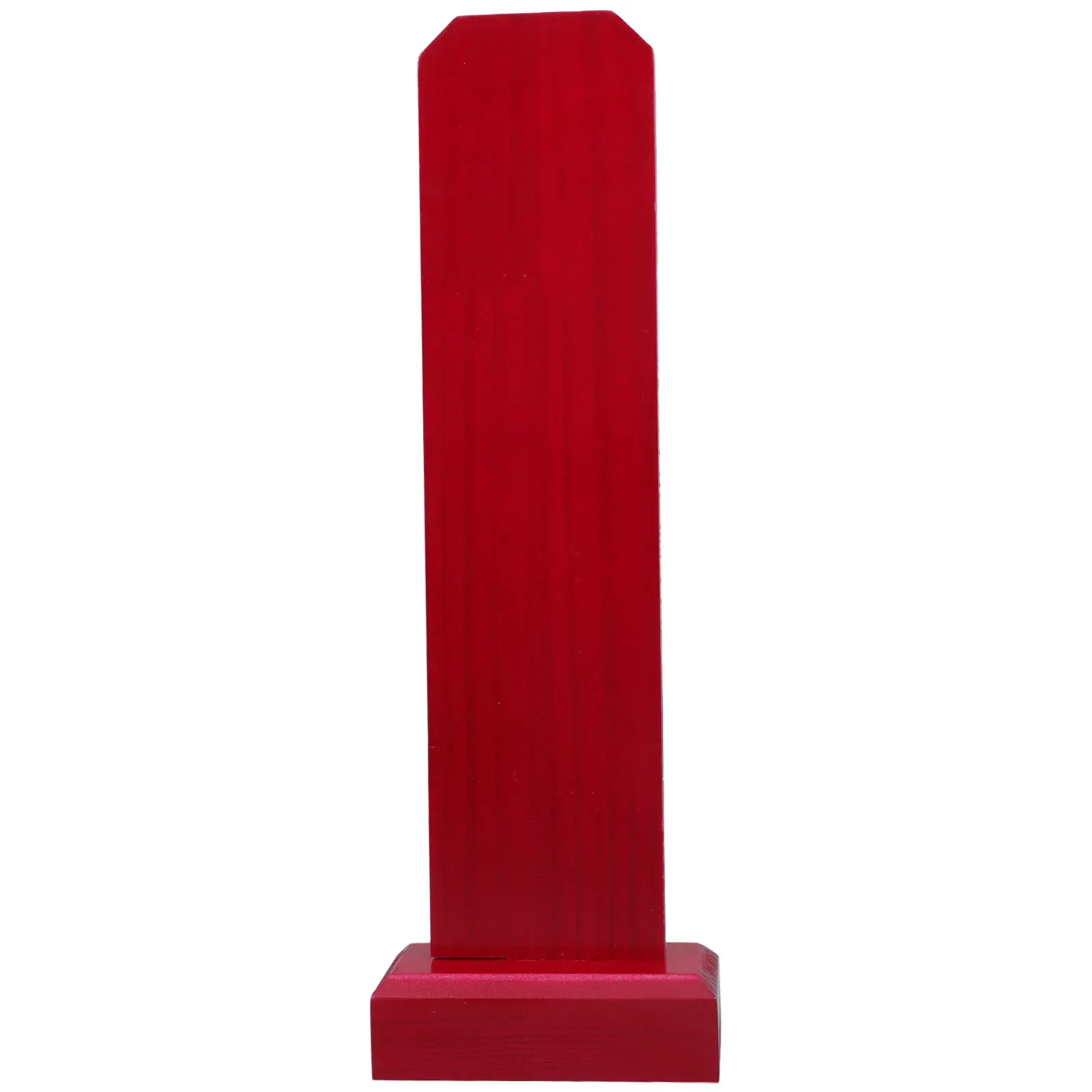 لوحة تذكارية من الخشب الصلب باللون الأحمر، تصميم خالد لتابلت العبادة المثالية لديكور المذبح المنزلي