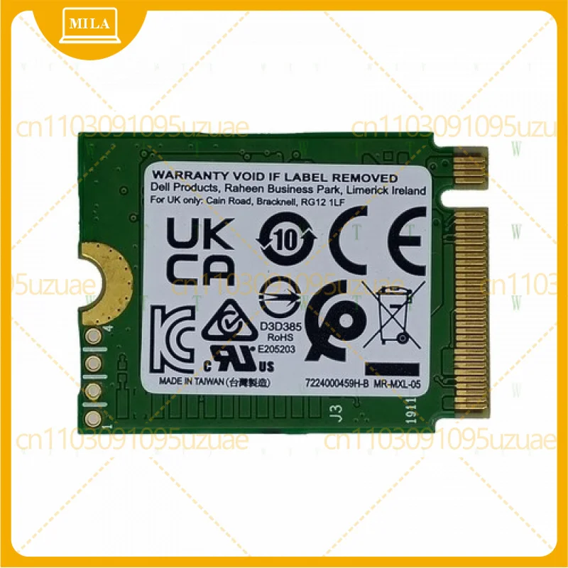 

0TN2CC SOLID NVMe M.2 2230 SSD CL1-3D256-Q11 NEMe SSSTC 256GB Solid State Drives