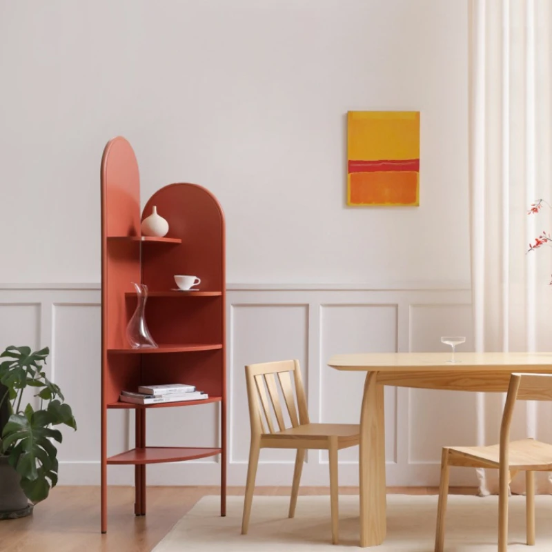 خزانة تخزين زاوية جدارية لغرفة النوم وغرفة المعيشة ورف الكتب