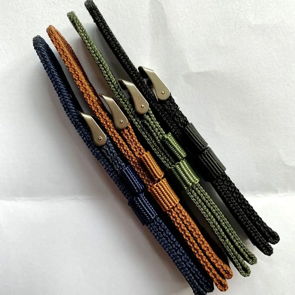 팔찌 스포츠 나일론 캔버스 스트랩 남성 여성 핀 버클 교체 시계 밴드 시계 밴드 시계 액세서리