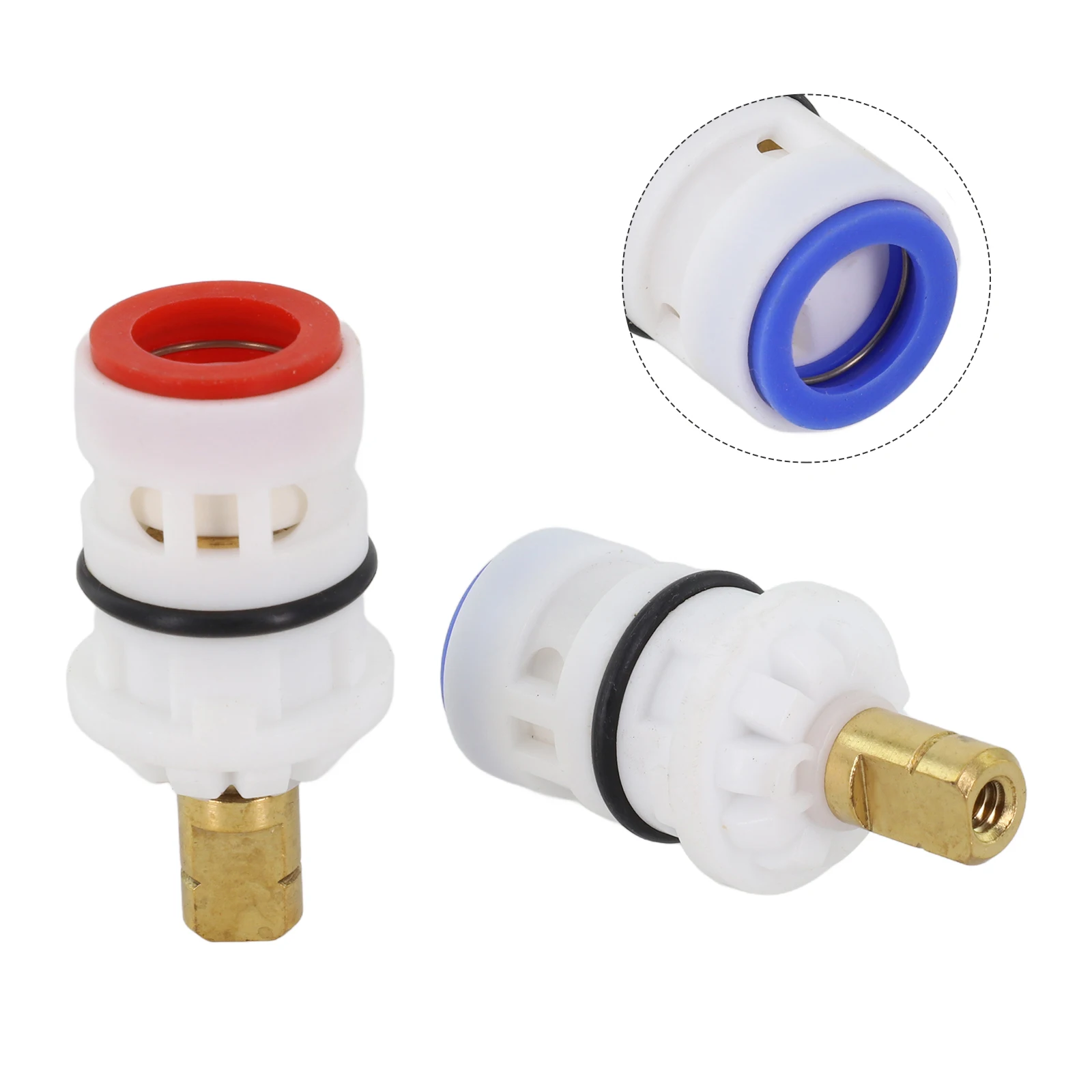 Complete Set of for stem Disc Cartridges Compatible with For Pfister Faucets Designed to Replace Model 9608020 and 48143149