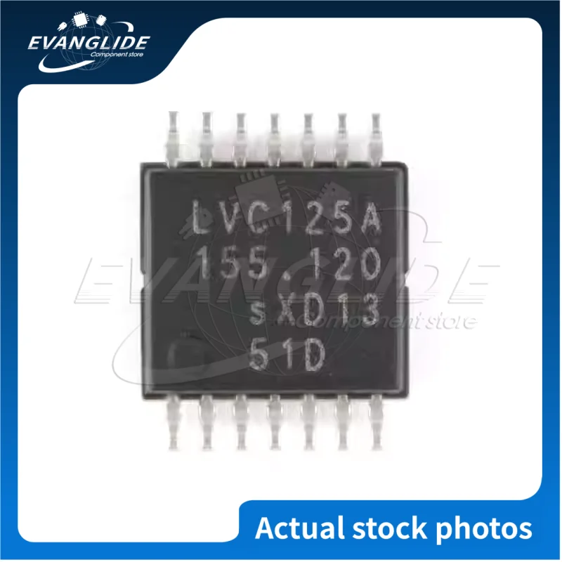20 PCS/LOT Original & New 74LVC125APW TSSOP14 Buffer Line Driver In Stock Wholesale Discount
