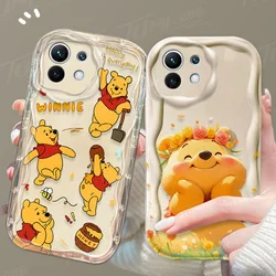 Disney Winnie The Pooh Wave Case For Xiaomi Mi 13T Pro 12T 11 Lite 5G NE 11i 12 13 10T 10i POCO X3 Pro NFC X4 GT X6 X5 F3 F4 F5