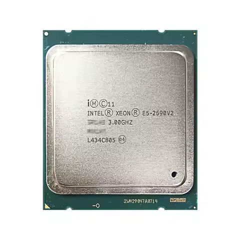 Intel Xeon 2690V2 E5 2690 V2 usado processador CPU 10 Core 3.0 GHz 130W LGA 2011