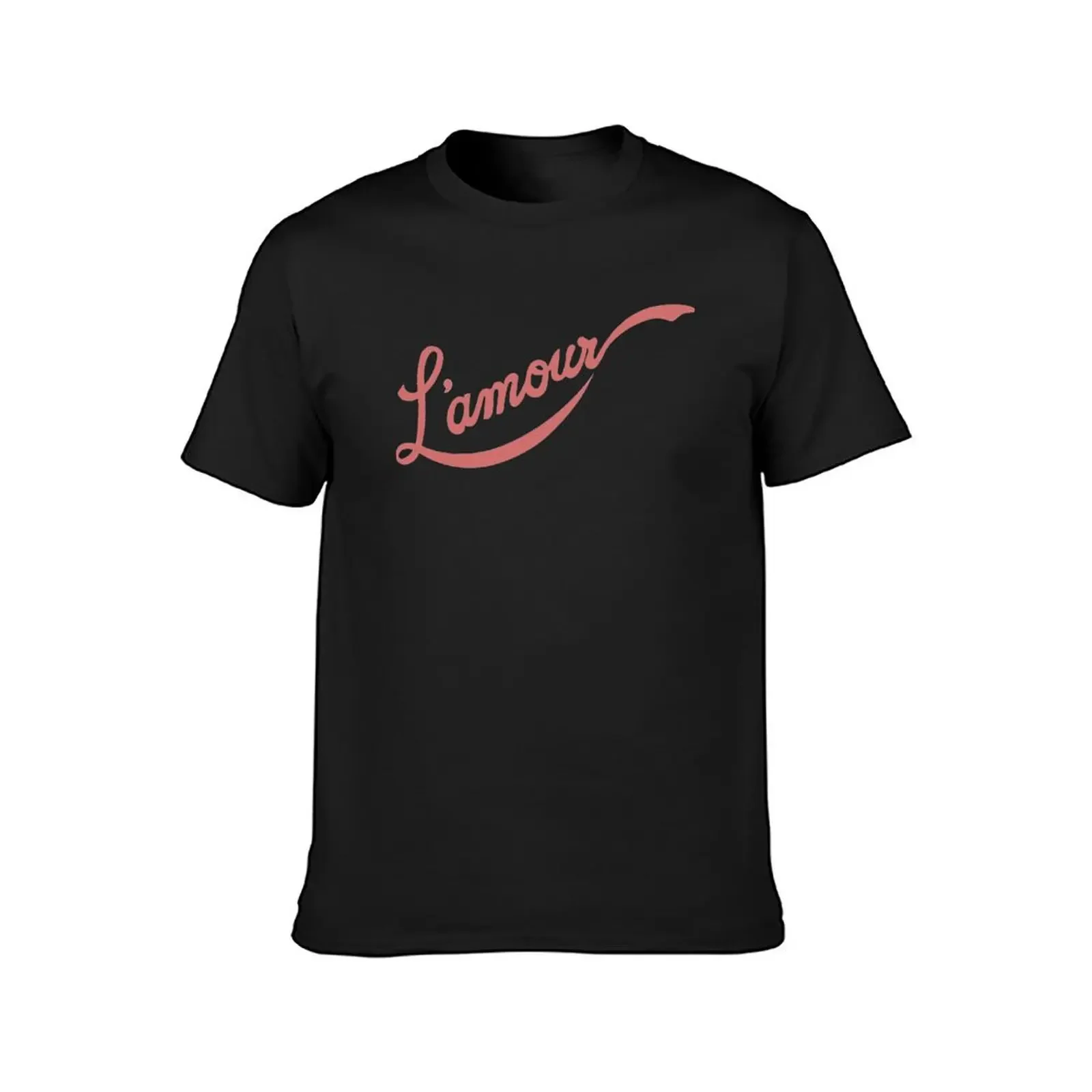 Parisian Sign L'amour T-Shirt sports fans summer 2025 vintage t shirts mens designer t shirt