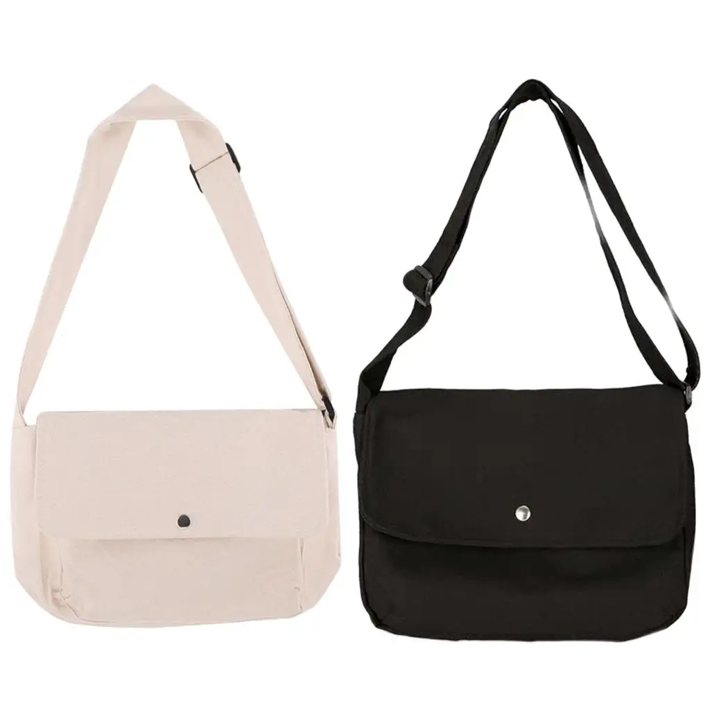 

Messenger Bag Canvas Crossbody Large Business Casual Shoulder Bag