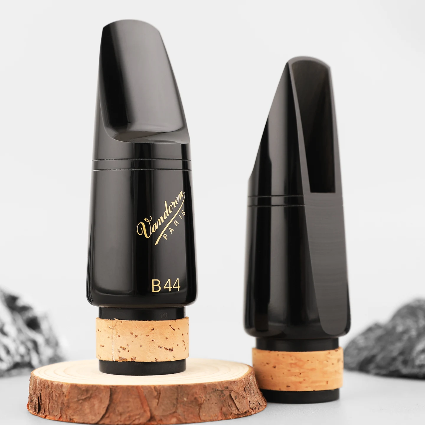 France Vandoren Bb BASS Clarinet Mouthpieces Eb Clarinets Alto Hard Rubber Mouthpiece B45 B40 M30 5RV Original .