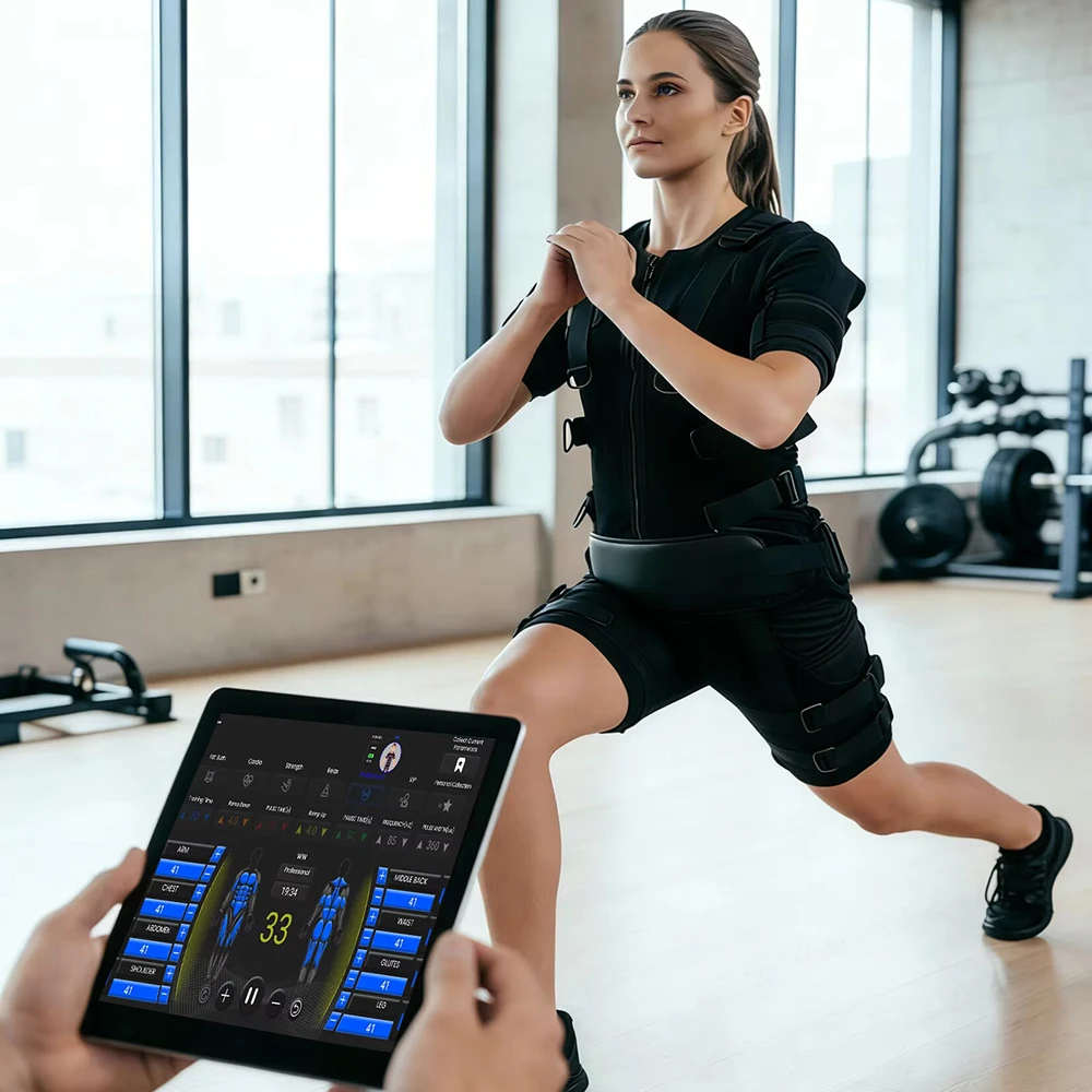 Smart EMS Training System for Personal Trainers | Wireless Client Management Software | Professional Studio Gear | Bodytech