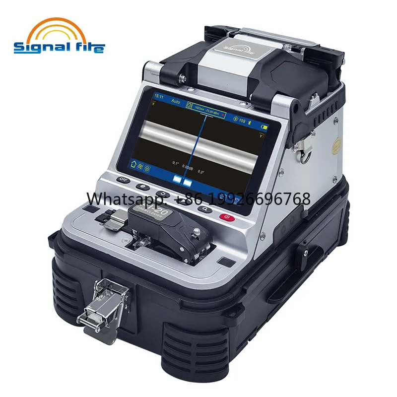 Signal Fire AI-20 Professional 6-Motor Core Alignment  Fiber Fusion Splicer Tool 0.02dB Loss 6-Second Splice 5-Year Warranty