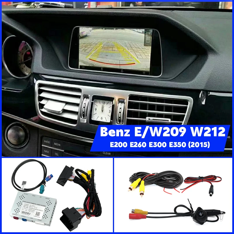 

Reversing Camera Rearview Mirror Interface For Mercedes Benz E-Class E200 E260 E300 E350 W212 E209 7inch screen NTG5.0 NTG5.1