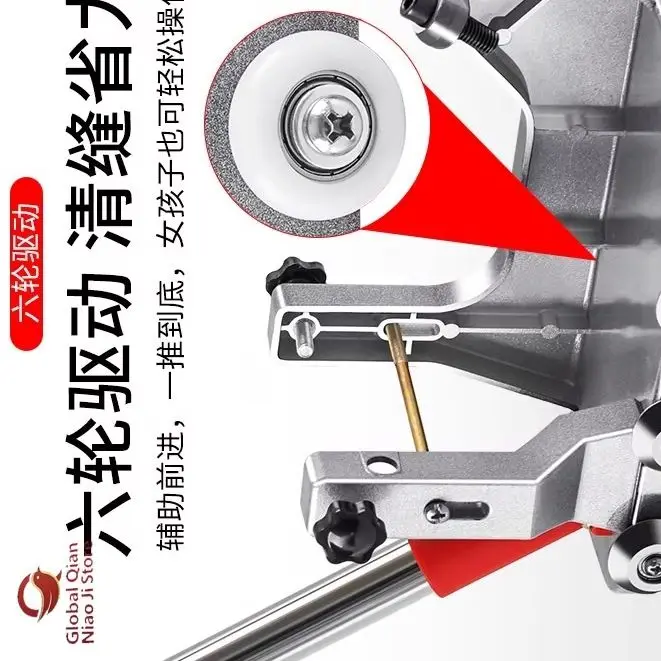 Electric Angle Grinder Bracket for Construction Tools Grout Cleaning Machine Tile Cutting & Grooving Bracket for Floor Tiles