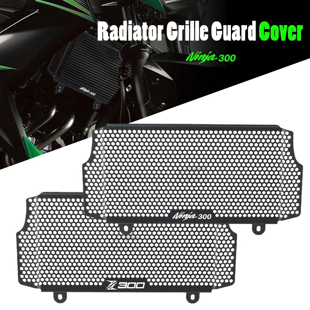 

Для KAWASAKI Z300 Z 300 Z-300 2015 2016 2017 2018 2019 2020 2021 аксессуары для мотоциклов решетка радиатора защитная крышка