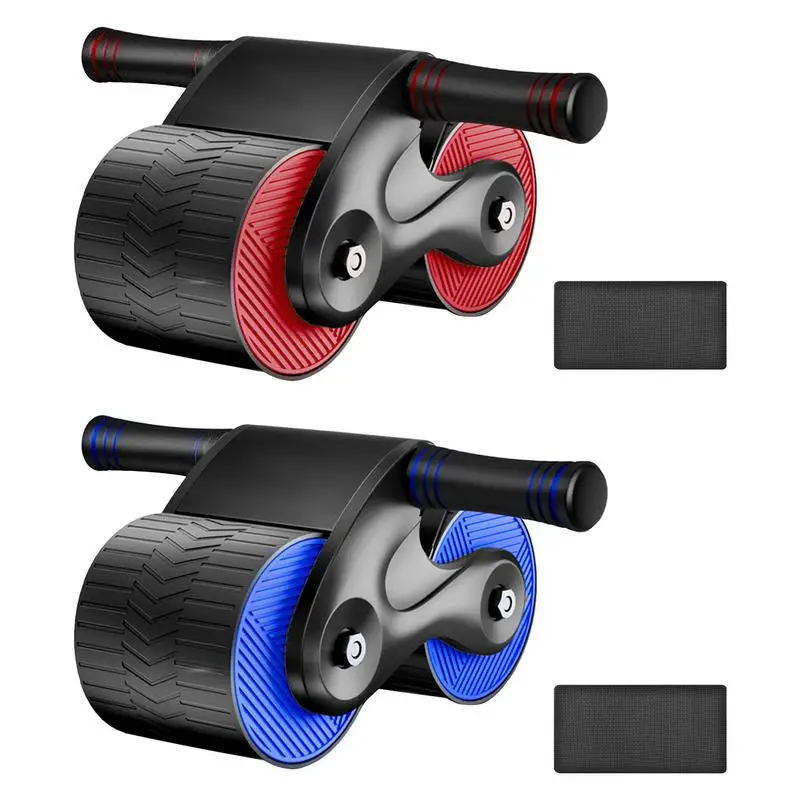 

Автоматическое колесо для отбоя живота, ролик Ab с автоматическим отбоем, колесо для упражнений с наколенниками Ab, ролик для тренировок