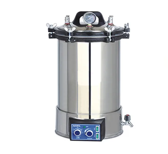 

Hot Sale Laboratory Portable Pressure Steam Sterilizer Autoclave Den-tal