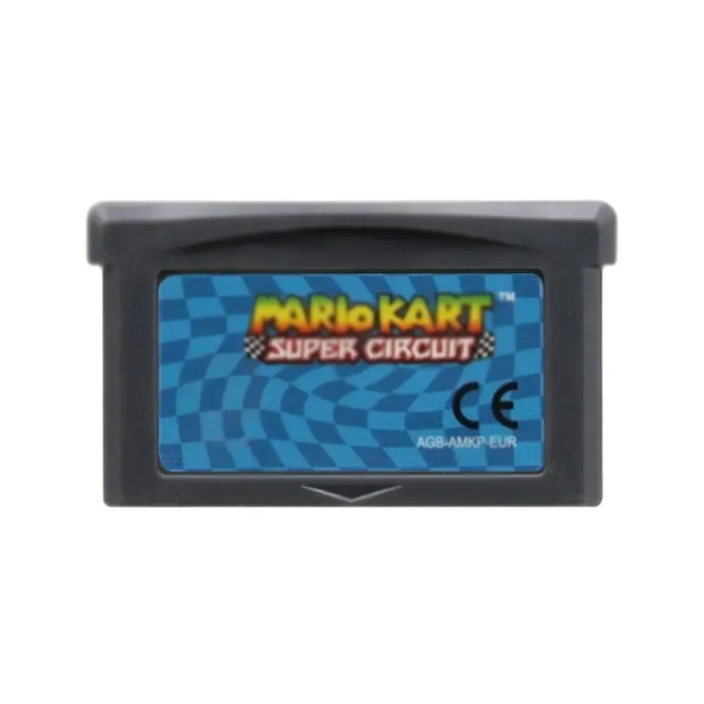 GBA Mario Game Cartridge 32 Bit Video Game Console Card Super Mario Advance Super Mario Bros Mario Kart for GBA