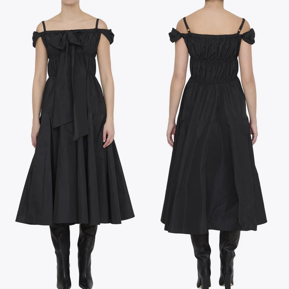 

Customized Elegant Cocktail Off-shoulder Maxi Dress A-Line Evening Dresses Formal Exquisite High Quality Prom Party Gowns Women