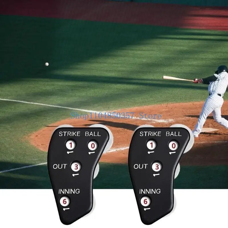 

652F 2Pcs Baseball Softball Umpire Equipment Sets 4 Wheel Umpire