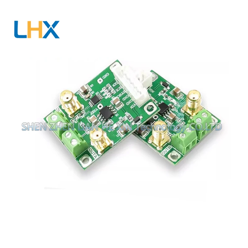 DAC8552 single-ended 5V output low-speed precision DAC module with on-board AD586 reference