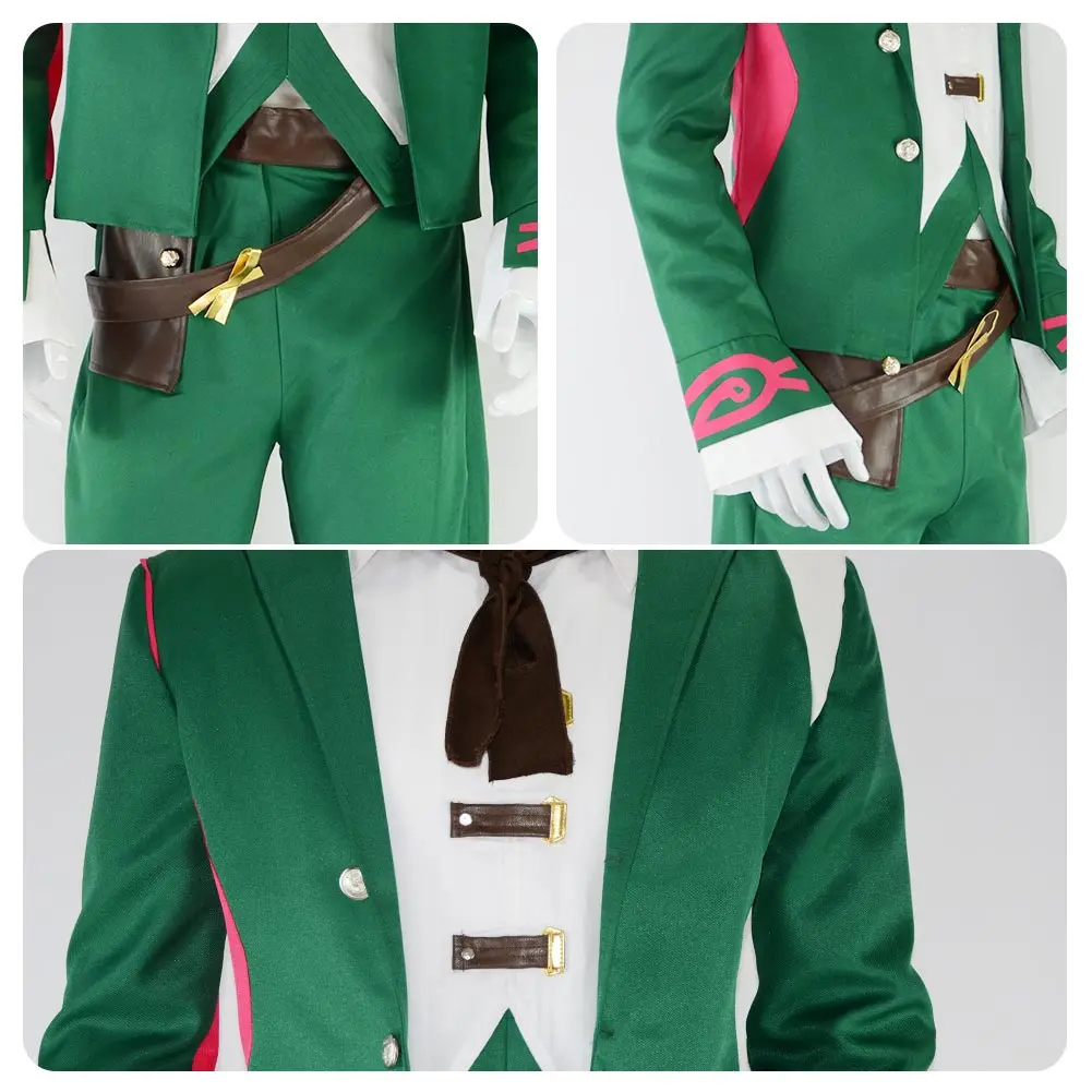 Fantasia Arcane Ekko Costume Cosplay LoL Travestimento Uomini adulti Uniforme Camicia Cappotto Pantaloni Abiti Vestito da festa di carnevale di Halloween