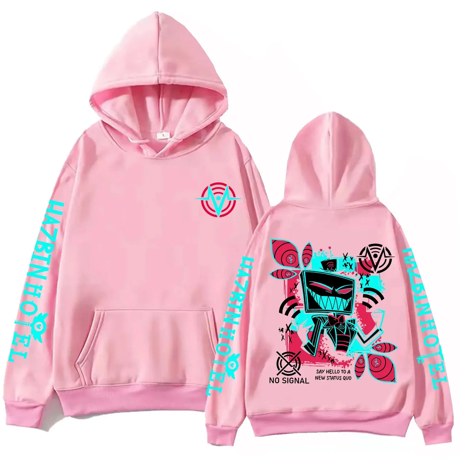 原宿 Y2k レトロ パーカー ハズビンホテル ハスク パーカー 男女兼用 原宿 長袖 プルオーバー トップス スウェットシャツ ギフト ユニセックス