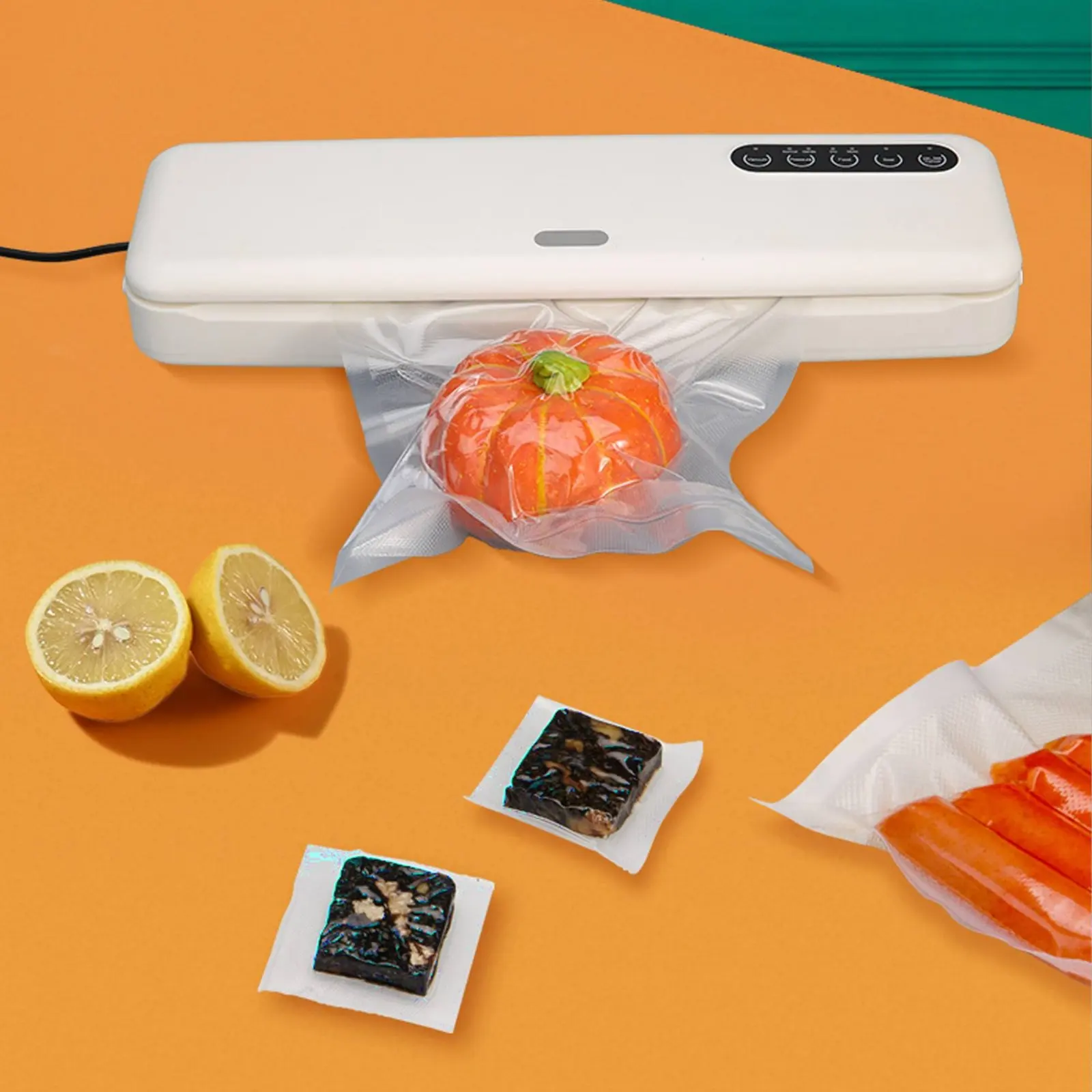 

Vacuum Packaging Machine Dry and Wet Use Food Vacuum Sealer Food Bag Sealer Strong Suction