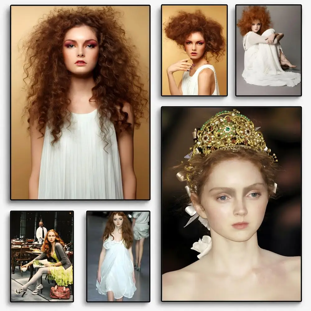 Lily Cole singer Poster Room Home Decoration Interior Wall Art Printing Garage Posters Gift