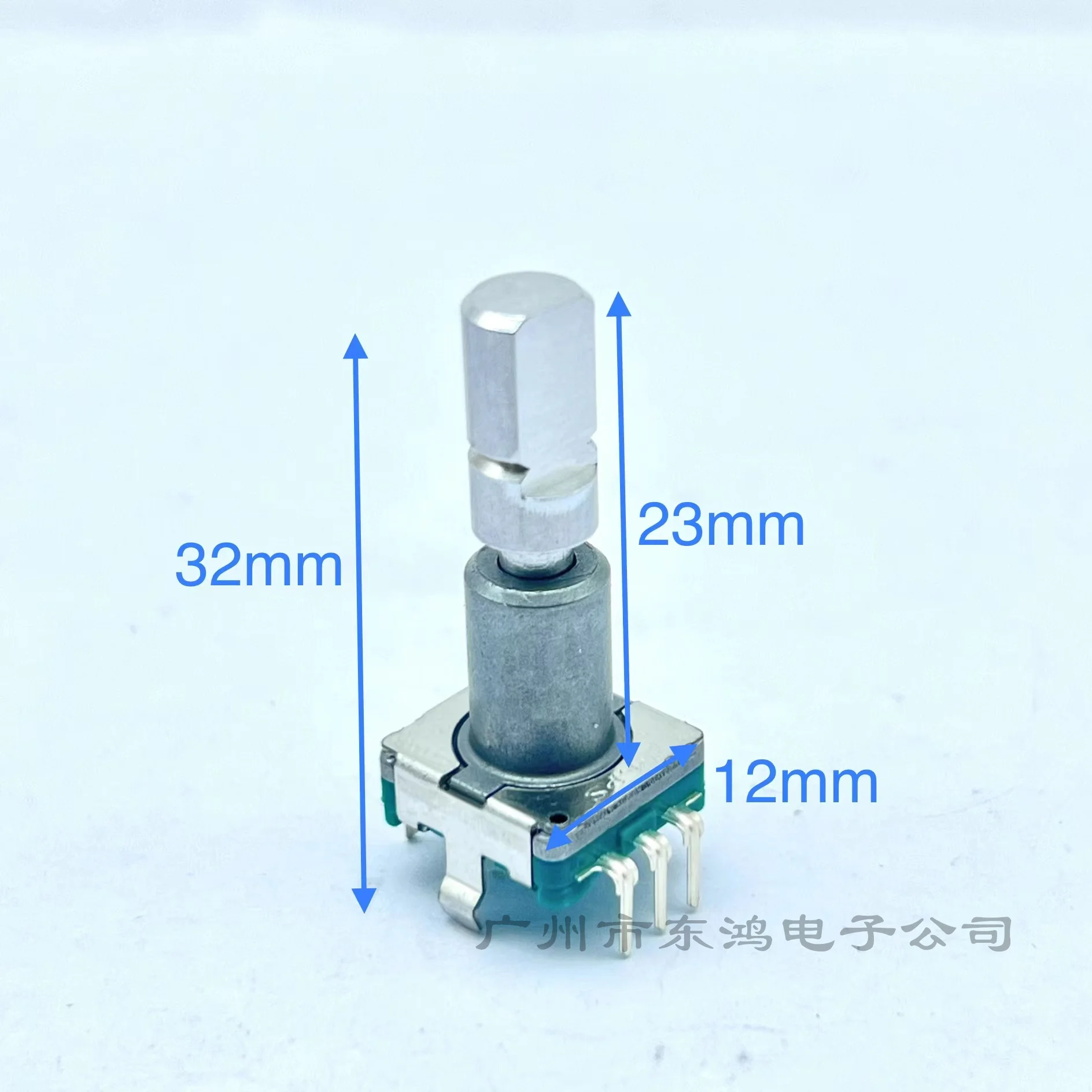 1 PCS ALPS EC11 encoder 30 positioning 15 pulse shaft length 23MM with push switch