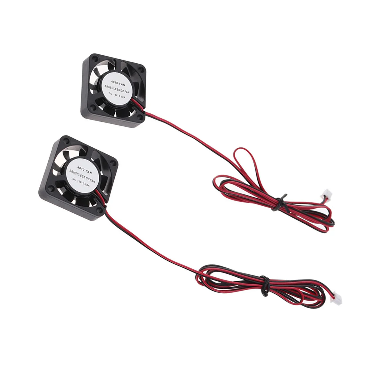 

4Pcs 4010 12V 0.12a Cooling Fan for 3D Printer Brushless Small Fan for Printer High Heat Dissipation Long Life Performance