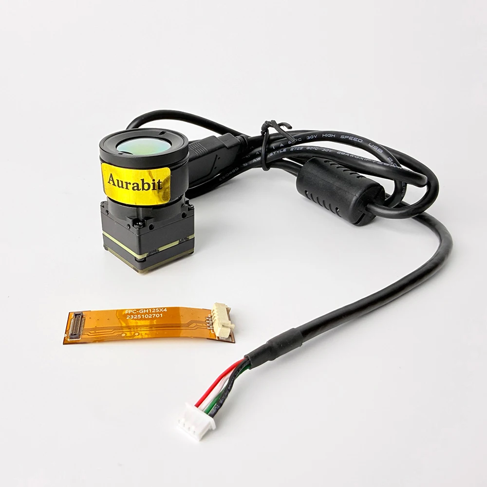Thermal Imaging Module USB CVBS Plug Play Uncooled VOx 50Hz High Precision Temperature Measurement Lightweight for Robot Gimbal