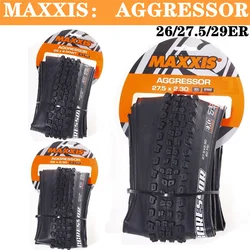 1Pc MAXXIS 29 AGGRESSOR 자전거 26X2.3 27.5X2.3/2.5 29X2.3 29*2.5 EXO 보호 TR 튜브리스 29er 접이식 MTB 산악 자전거 타이어