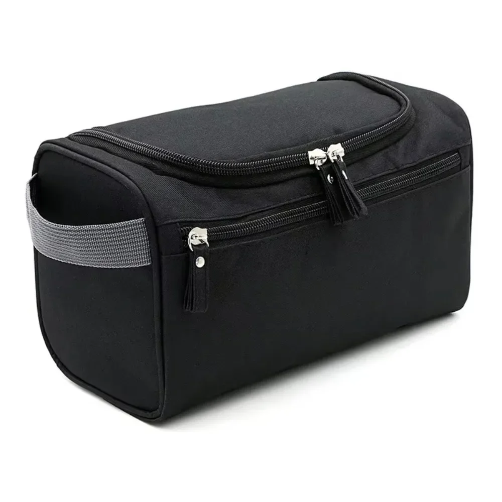 Bolsa de almacenamiento de viaje con cremallera para hombre y mujer, bolsa de maquillaje impermeable, estuche de cosméticos, organizador de maquillaje, Kits de bolsa de aseo