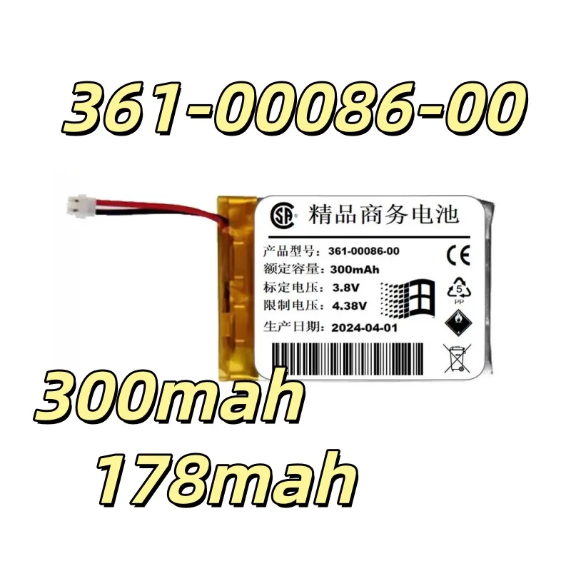 Replacement battery 361-00086-00 Apply 010-01959-00 G10 battery 178mah 300mah