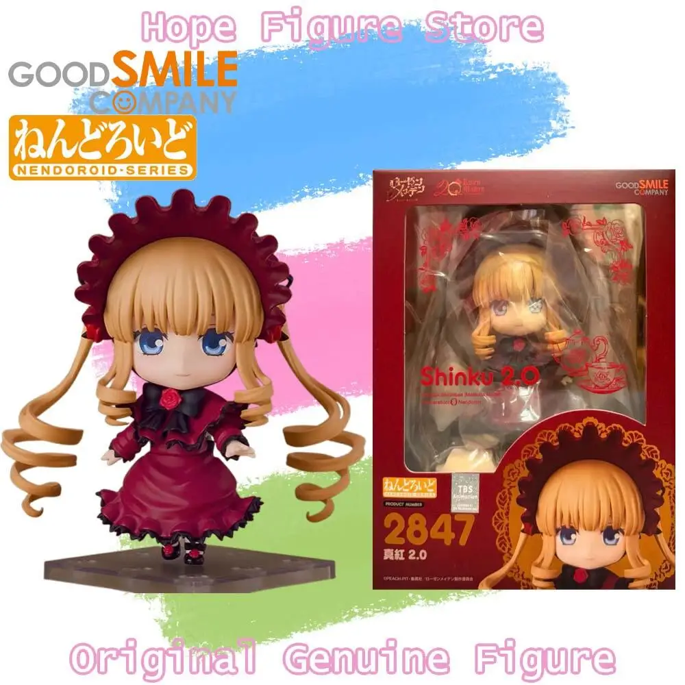 

In Stock Genuine Goodsmile Nendoroid Rozen Maiden Shinku Figure Anime Reiner Rubin Action Model Toy