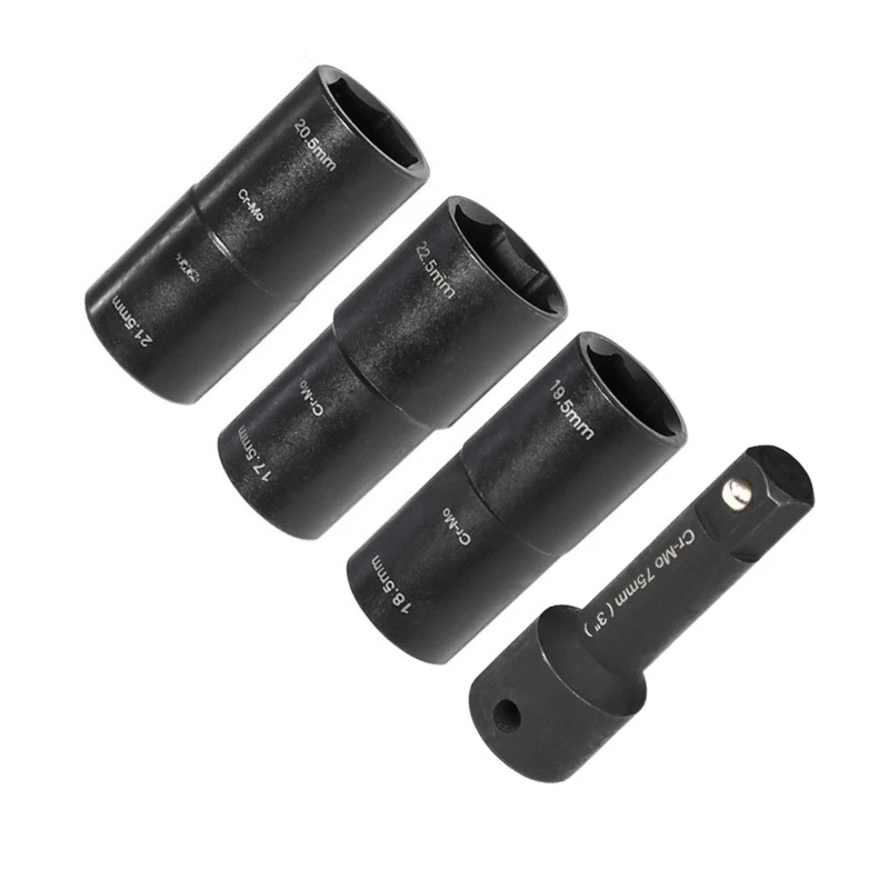 

Для колесной гайки, втулка для снятия колесной гайки Ford Land Rover, втулка с двойной головкой, инструмент для втулки 18,5x19,5 мм