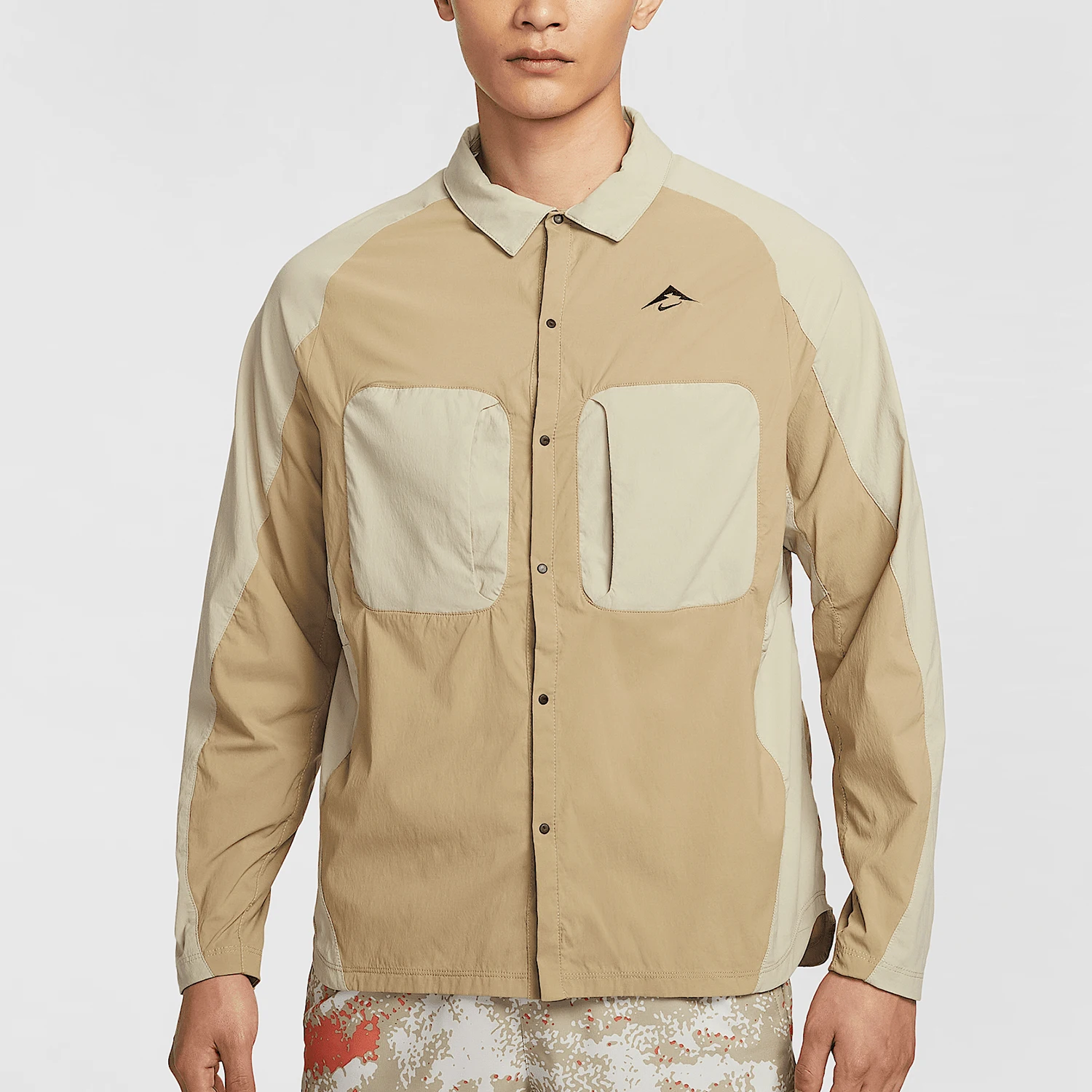 Nike Authentic Men's Outdoor Sports Open Design Collar Shirt HJ5080-297