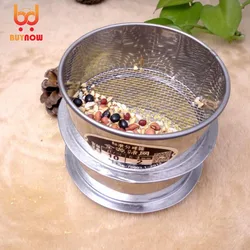 10cm 20cm Traditional Chinese medicine sieve 304 stainless steel mesh filtering sample separating sieve Flour mesh 6-600 mesh