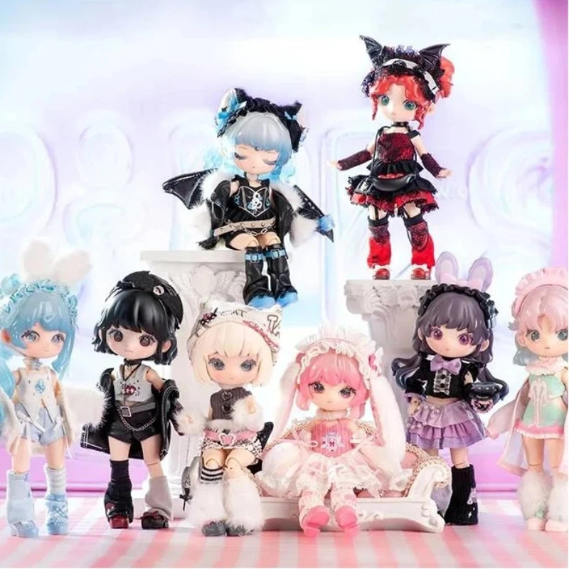 

Подлинная пятно Lilolo Binary Sweetheart Series 12 очков Bjd Blind Box May Move Doll Tide Play Gift Kawaii Figur Mystery Box Toy