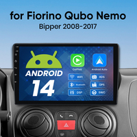 Wireless CarPlay Android  Auto Radio For Fiat Fiorino Qubo Citroen Nemo Peugeot Bipper 2008-2017 Car Multimedia Player GPS 2din